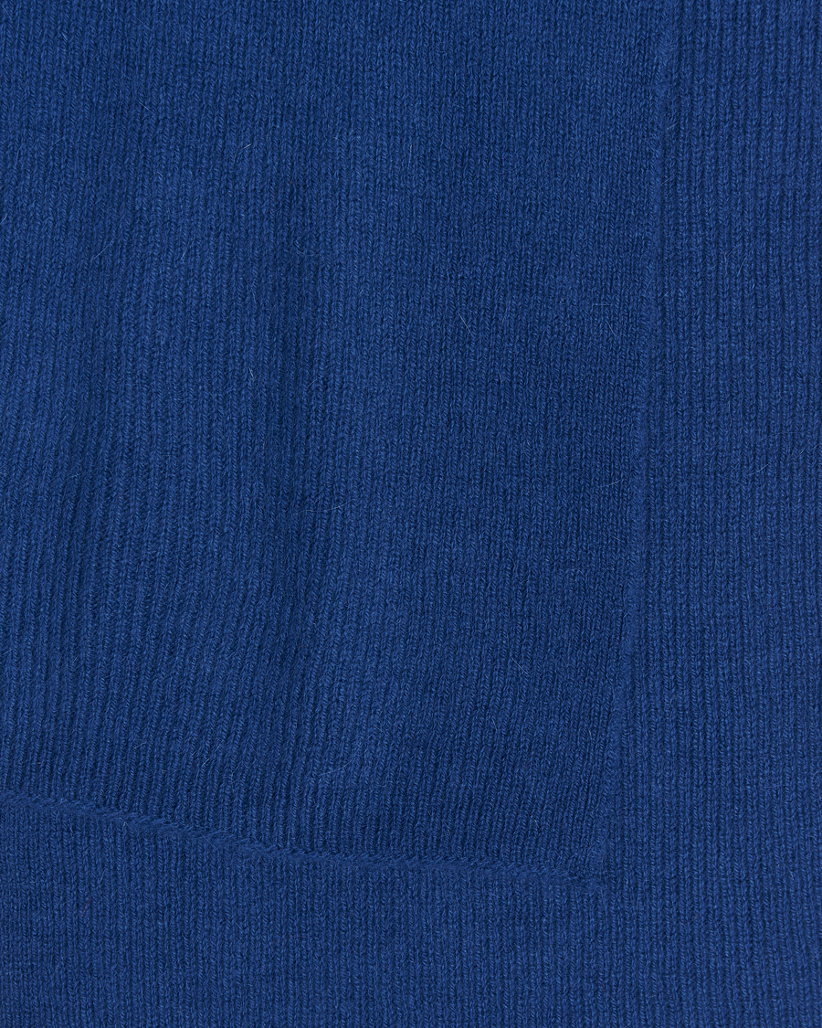 Homme | Écharpes | Le Bonnet | Lambswool/Caregora Scarf Marin