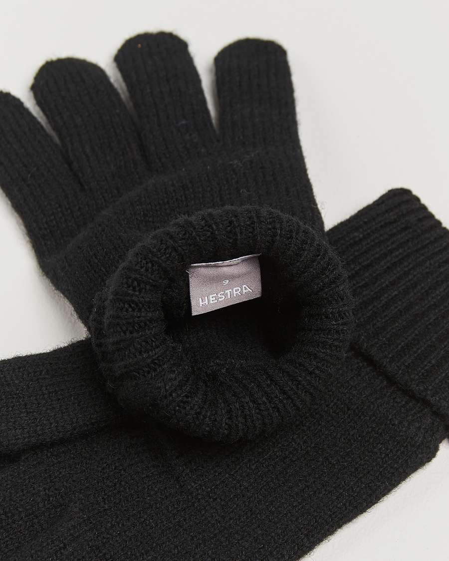 Homme | Hestra Raggwool Glove Black | Hestra | Raggwool Glove Black