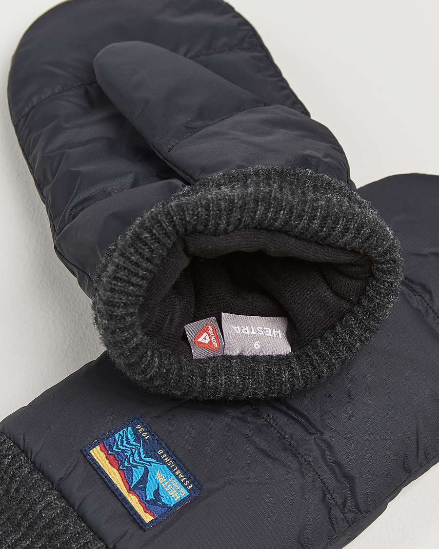 Homme | Hestra Otra Wind-/Waterproof Primaloft Glove Black | Hestra | Otra Wind-/Waterproof Primaloft Glove Black
