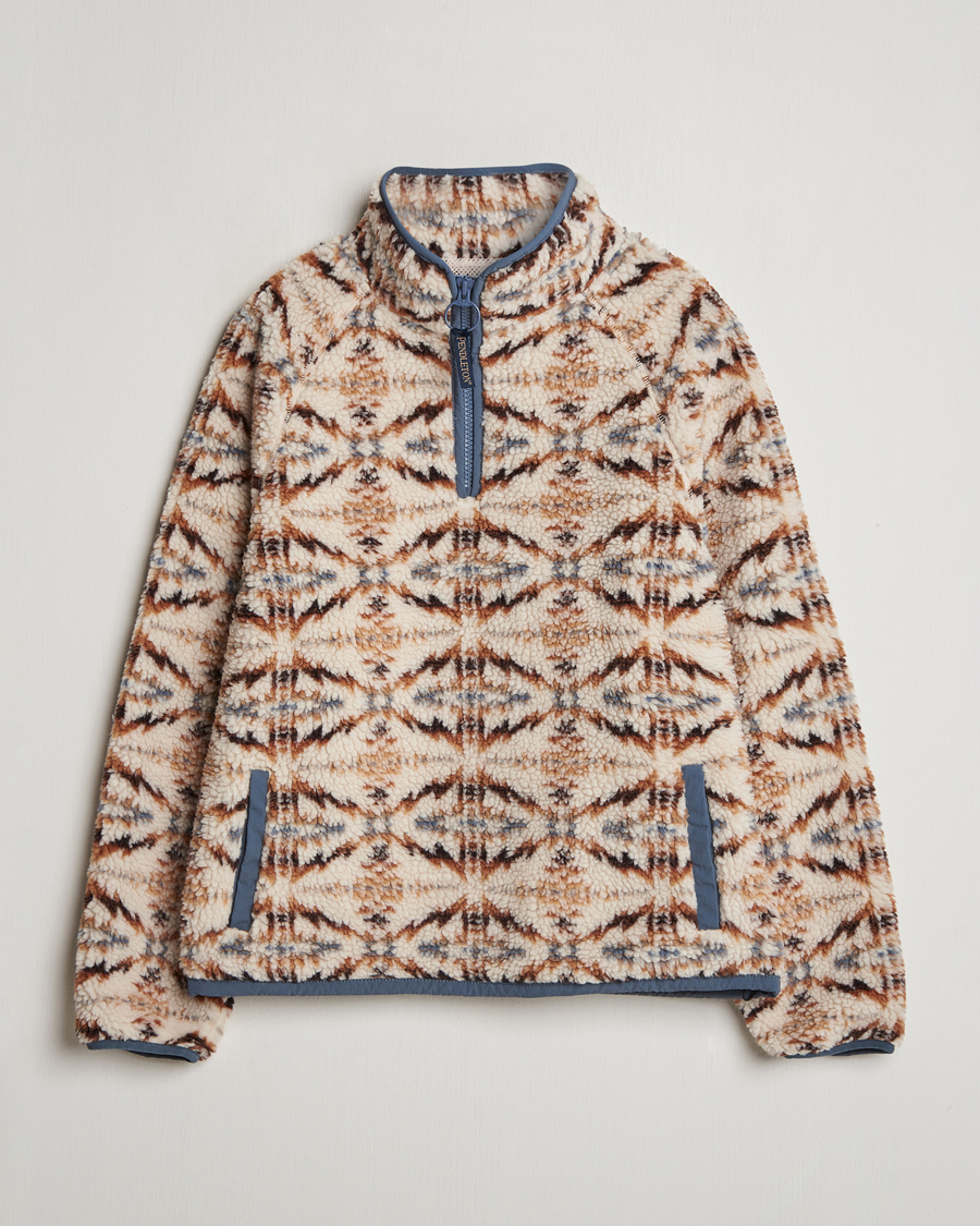 Homme | Pulls Et Tricots | Pendleton | Pullover Half Zip Fleece Trapper Peak