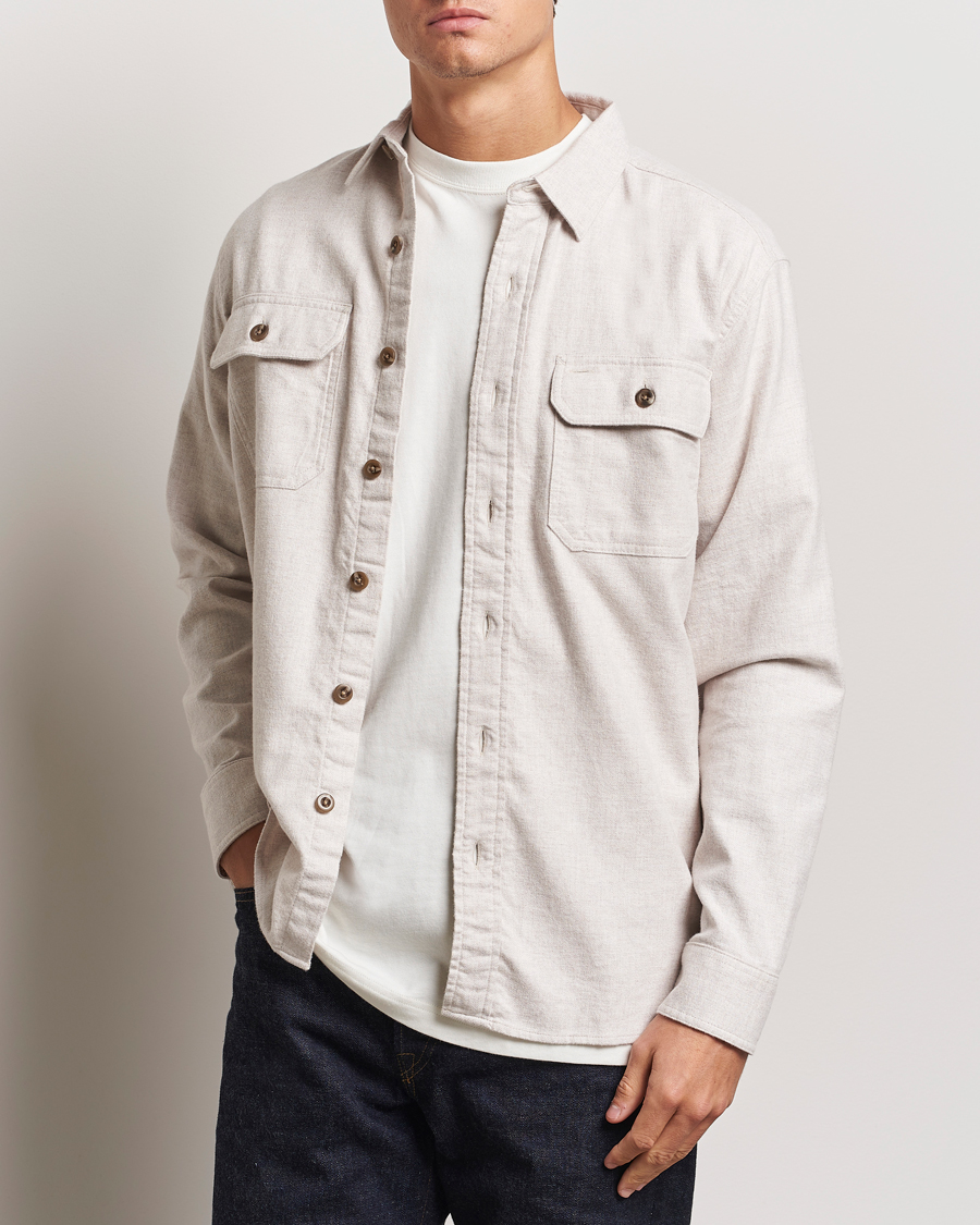 Homme | Chemises | Pendleton | Burnside Flannel Shirt Natural