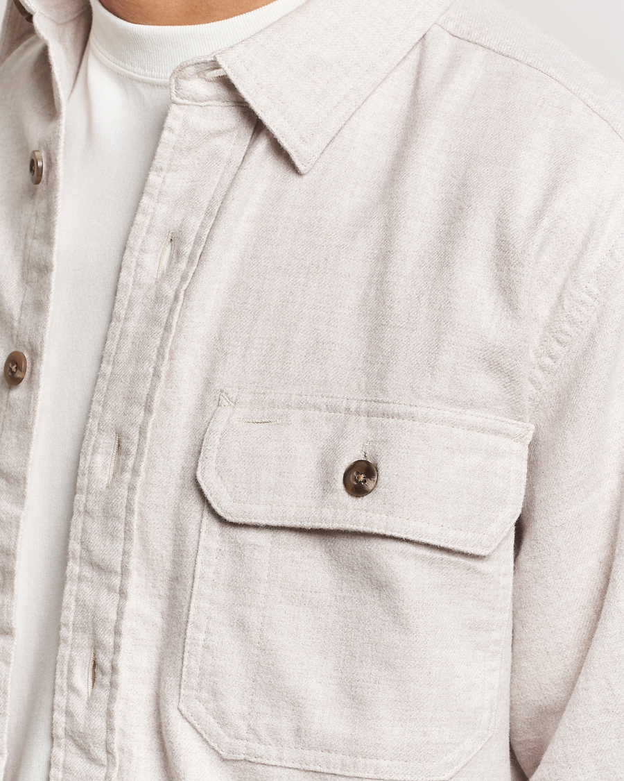 Homme | Chemises | Pendleton | Burnside Flannel Shirt Natural