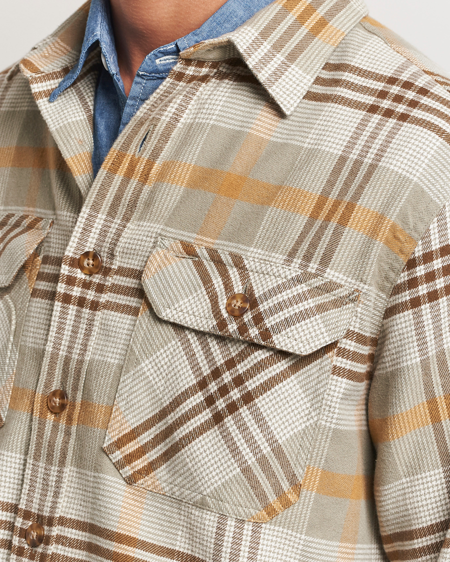 Homme | Chemises | Pendleton | Burnside Flannel Shirt Tan Plaid