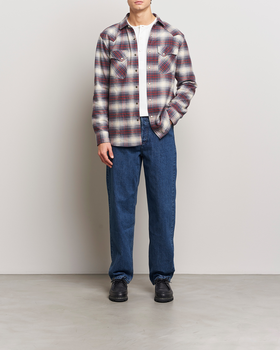 Homme | Chemises | Pendleton | Wyatt Flannel Shirt Navy Plaid
