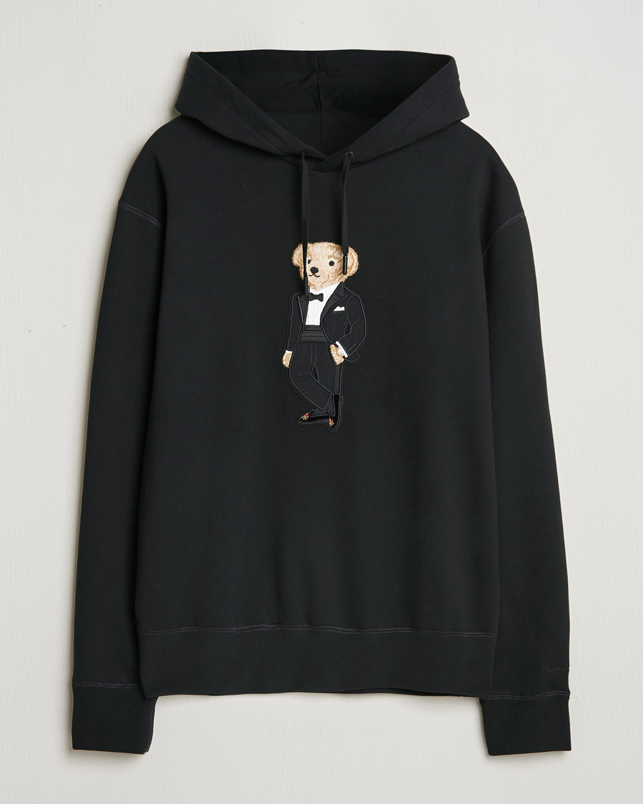 Homme | Pulls Et Tricots | Ralph Lauren Purple Label | Luxury Fleece Bear Hoodie Black