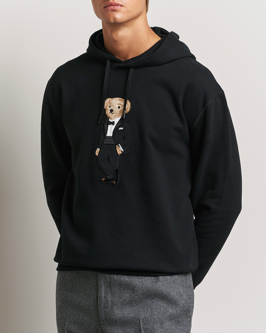 Homme | Pulls Et Tricots | Ralph Lauren Purple Label | Luxury Fleece Bear Hoodie Black