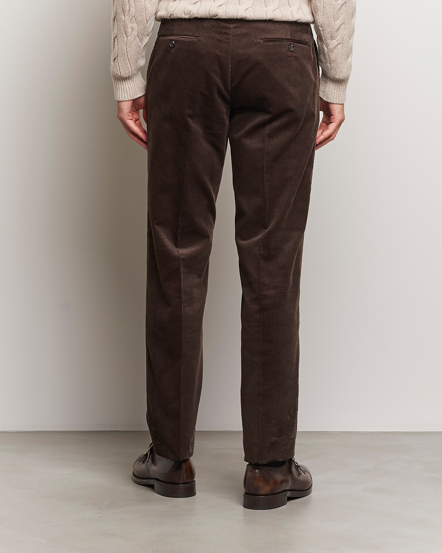 Homme | Pantalons | Ralph Lauren Purple Label | Wale Corduroy Trousers Brown