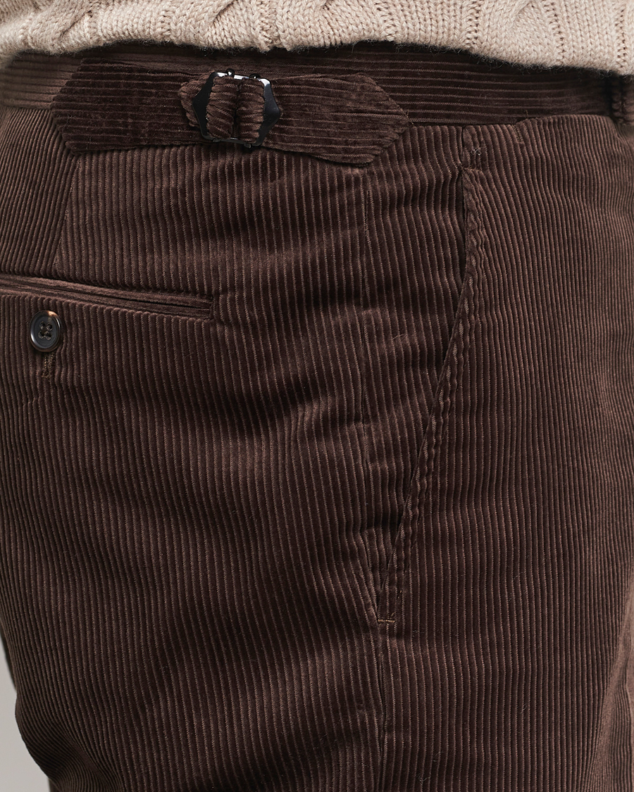 Homme | Pantalons | Ralph Lauren Purple Label | Wale Corduroy Trousers Brown