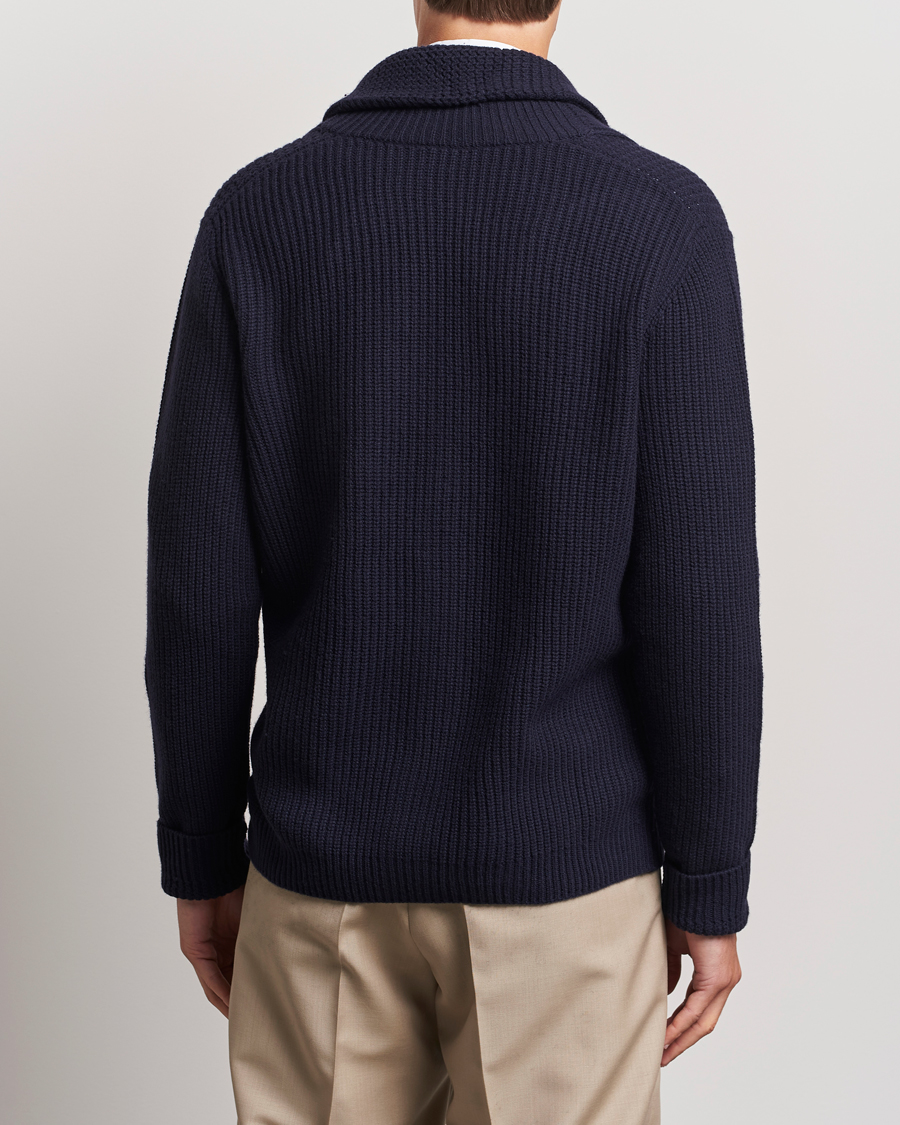 Homme | Pulls Et Tricots | Ralph Lauren Purple Label | Cashmere Shawl Cardigan Navy