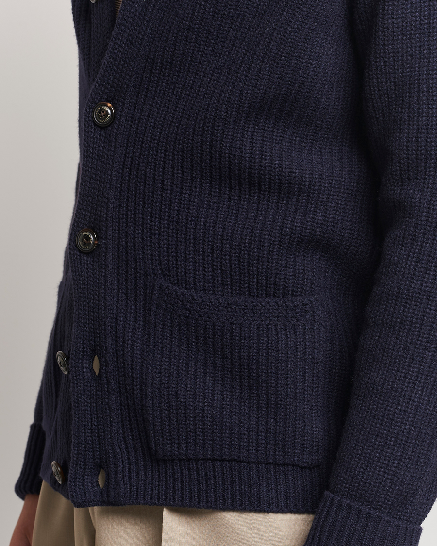 Homme | Pulls Et Tricots | Ralph Lauren Purple Label | Cashmere Shawl Cardigan Navy