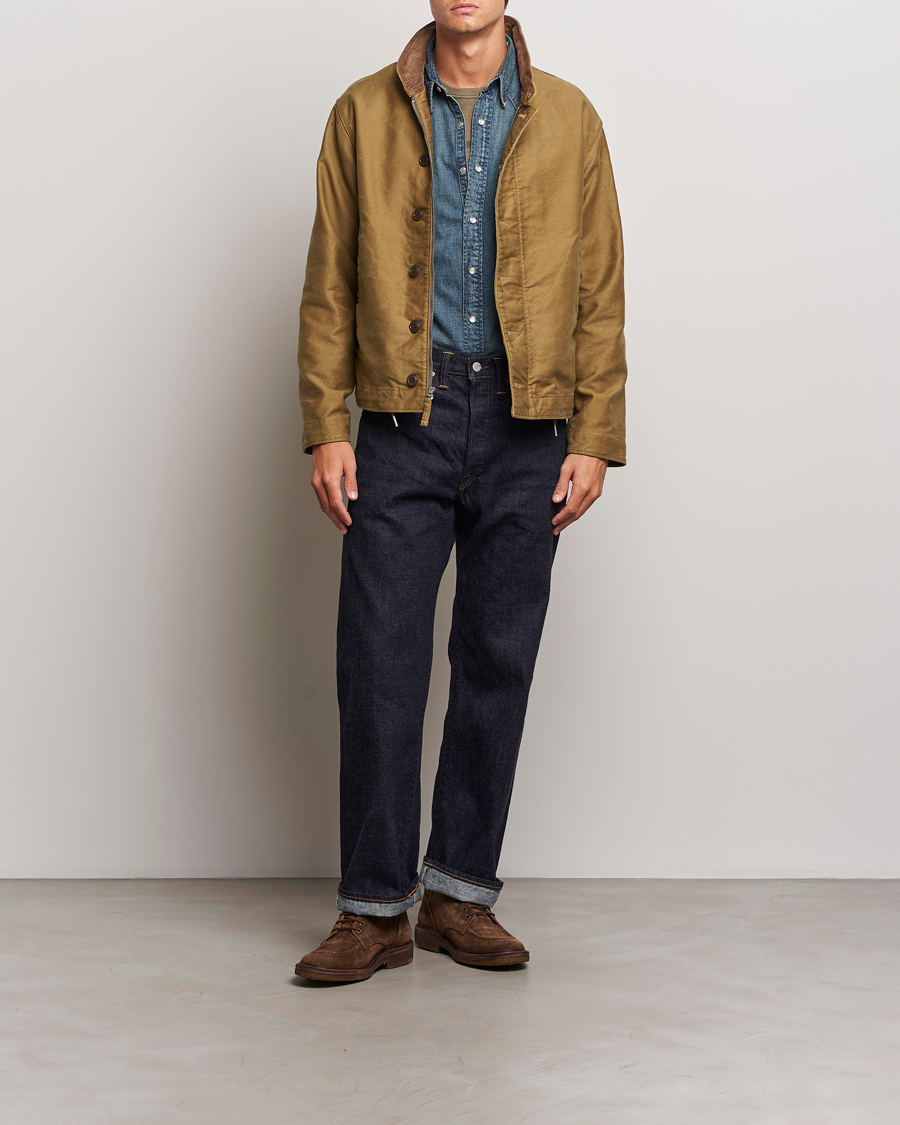 Homme | Jeans | RRL | Vintage Five 5-Pocket Denim East/West Rinse
