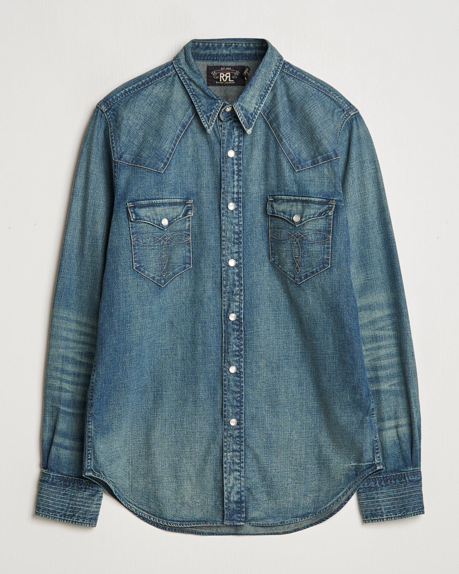 Homme | Chemises | RRL | Buffalo Western Shirt Rinse