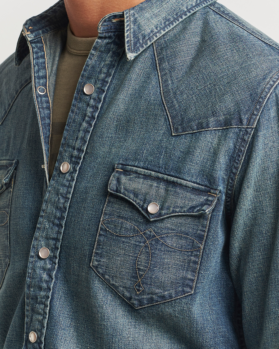 Homme | Chemises | RRL | Buffalo Western Shirt Rinse