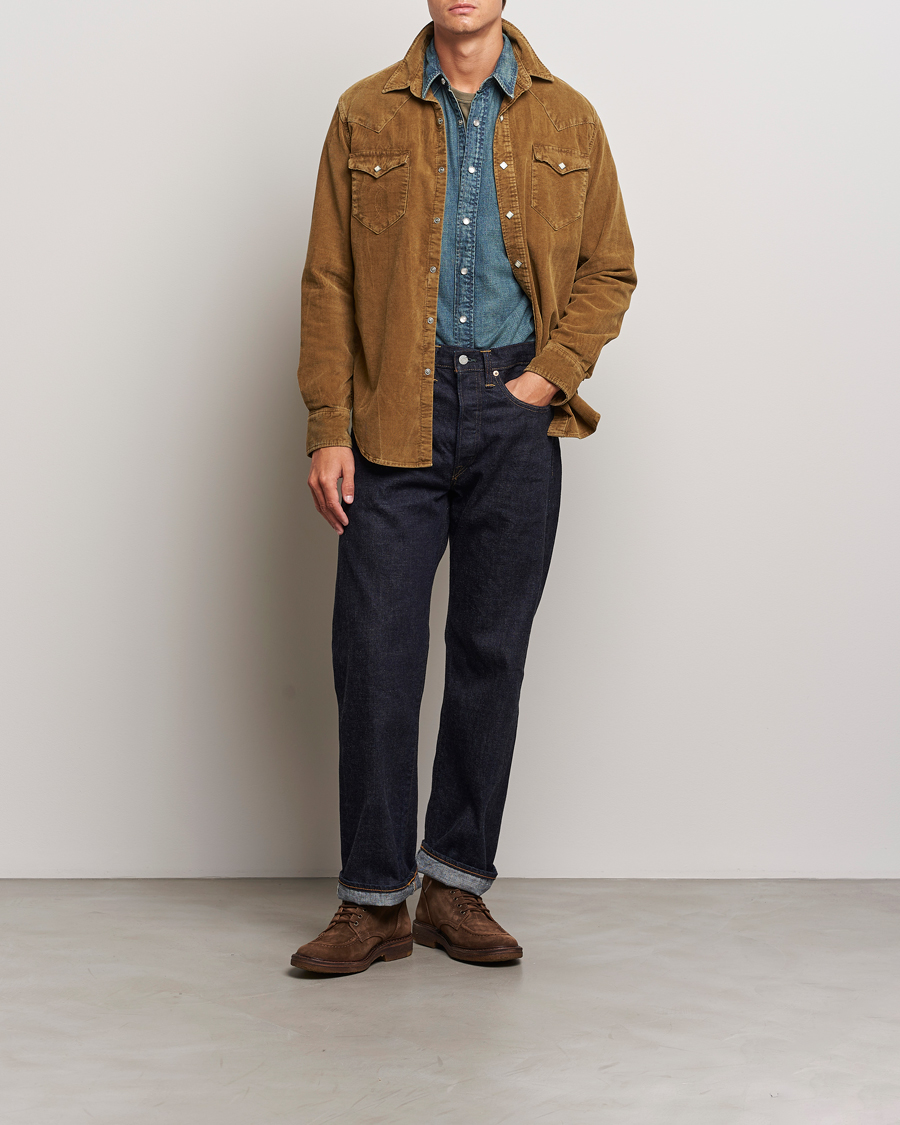 Homme | Chemises | RRL | Buffalo Western Shirt Faded Tan