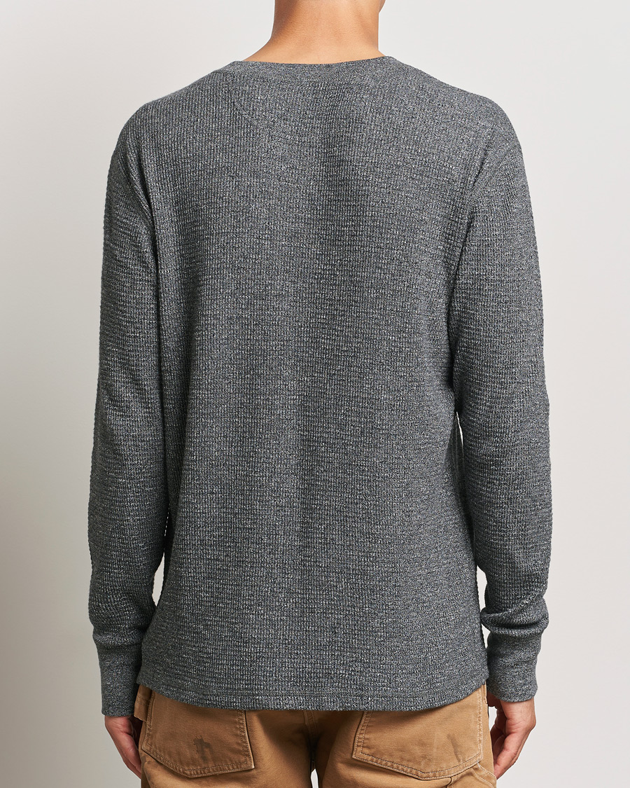 Homme | Pulls Et Tricots | RRL | Long Sleeve Henley Charcoal Heather