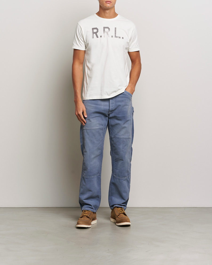 Homme | T-shirts | RRL | Graphic Short Sleeve T-Shirt White