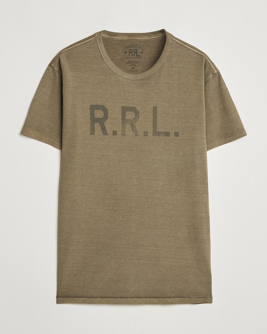 Homme | T-shirts | RRL | Graphic Short Sleeve T-Shirt Olive