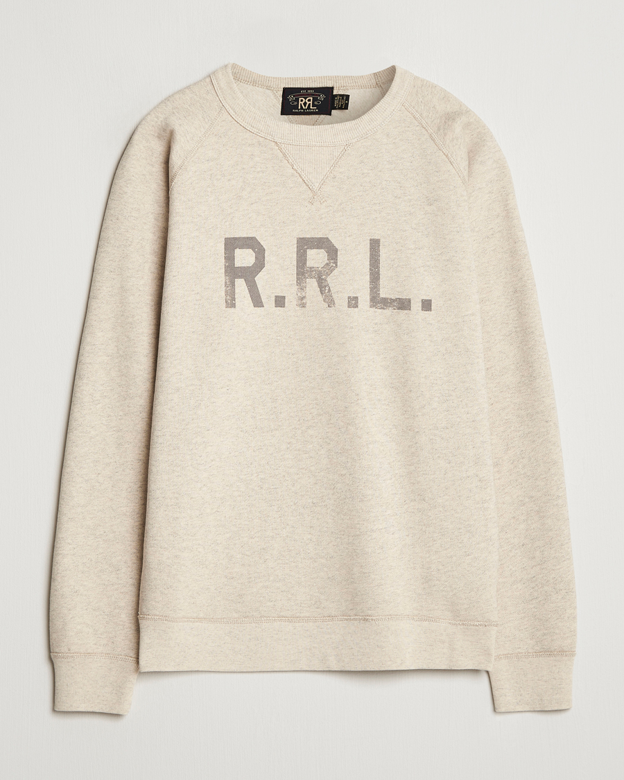 Homme | Pulls Et Tricots | RRL | Raglan Sleeve Sweatshirt Oatmeal Heather