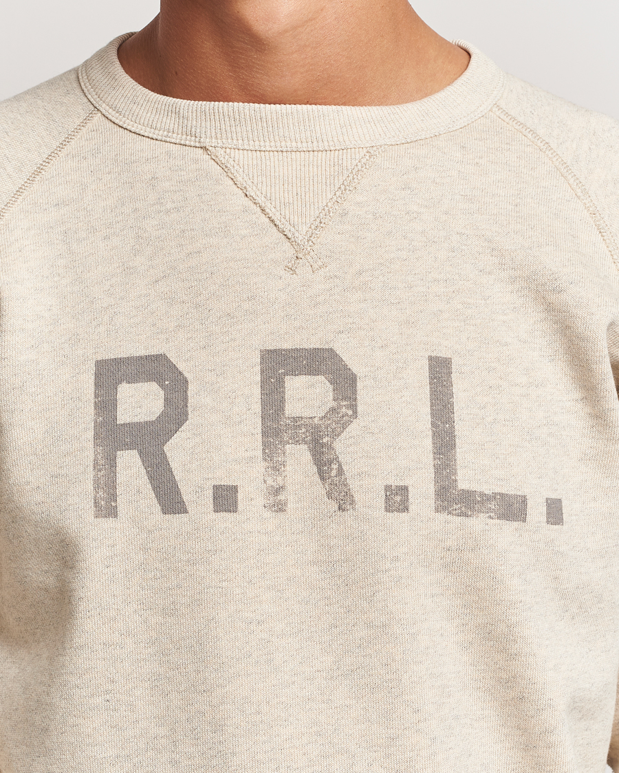 Homme | Pulls Et Tricots | RRL | Raglan Sleeve Sweatshirt Oatmeal Heather