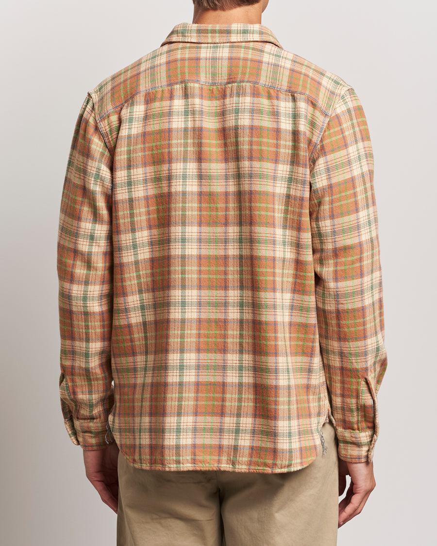 Homme | Chemises | RRL | Matlock Plaid Shirt Orange Multi