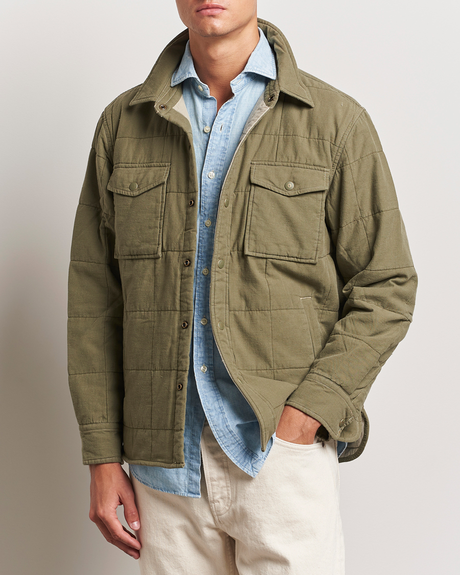Homme | Manteaux Et Vestes | RRL | Mountain Shirt Jacket Olive Drab