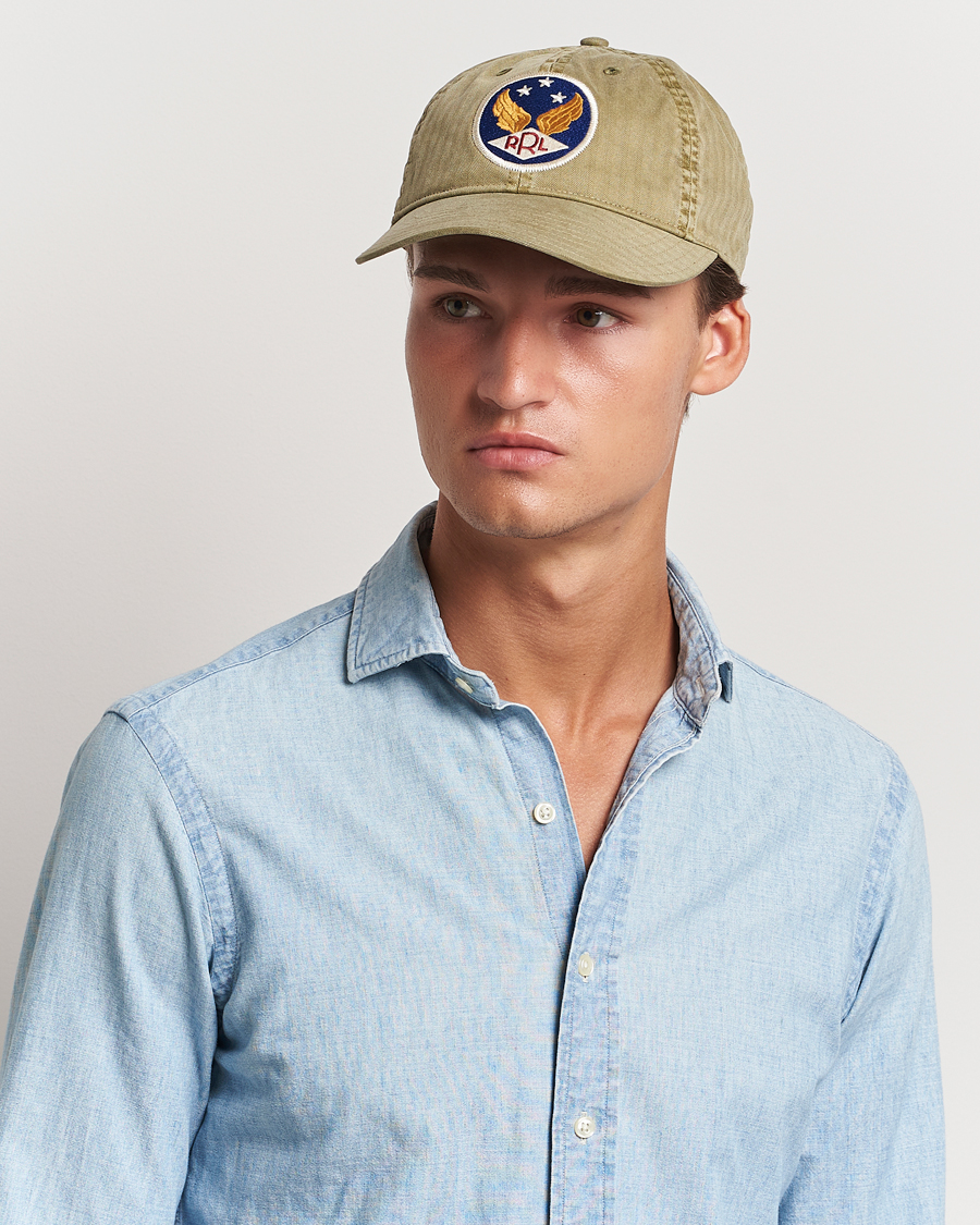 Homme | RRL Ball Cap Brewster Green | RRL | Ball Cap Brewster Green