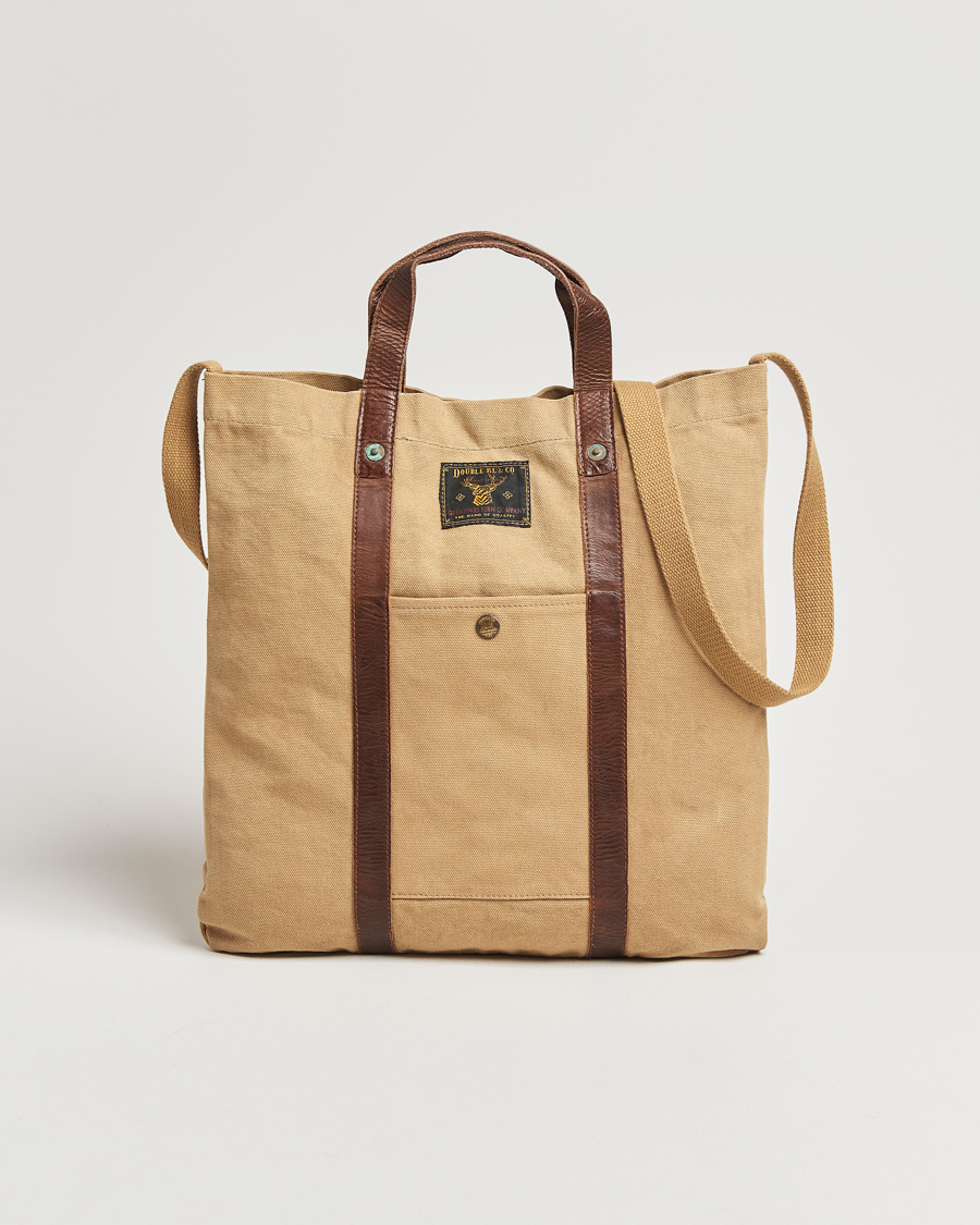Homme | RRL Harley Canvas Tote Bag Khaki | RRL | Harley Canvas Tote Bag Khaki