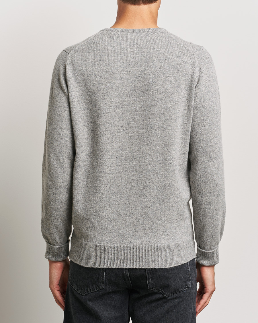 Homme | Pulls Et Tricots | William Lockie | Rob Lambswool Crewneck Flannel