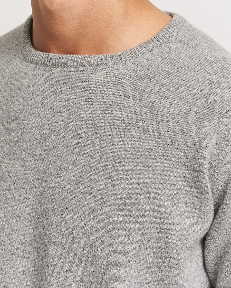 Homme | Pulls Et Tricots | William Lockie | Rob Lambswool Crewneck Flannel