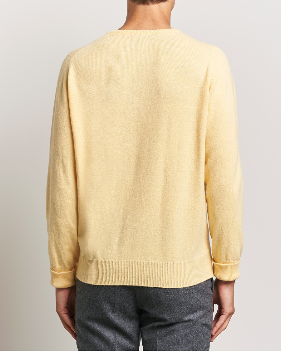 Homme | Pulls Et Tricots | William Lockie | Rob Lambswool Crewneck Solar