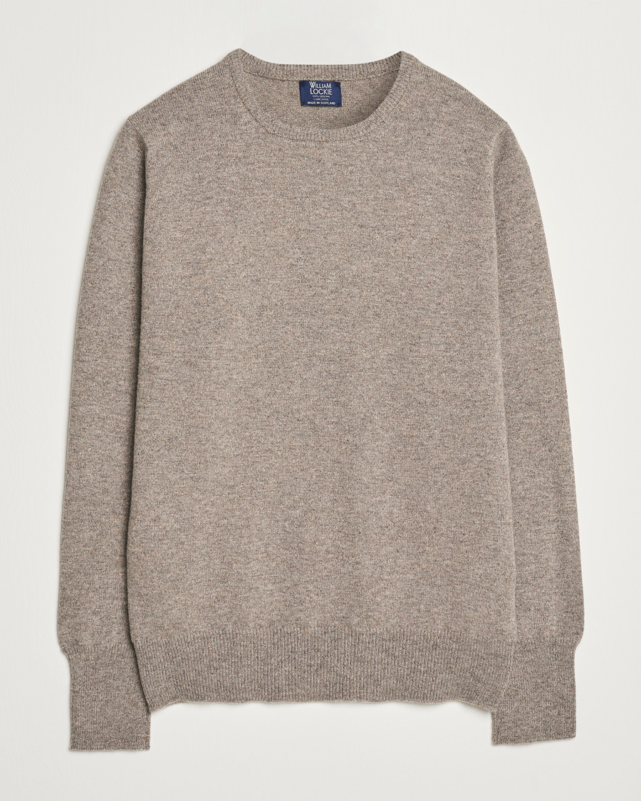 Homme | Pulls Et Tricots | William Lockie | Rob Lambswool Crewneck Vole