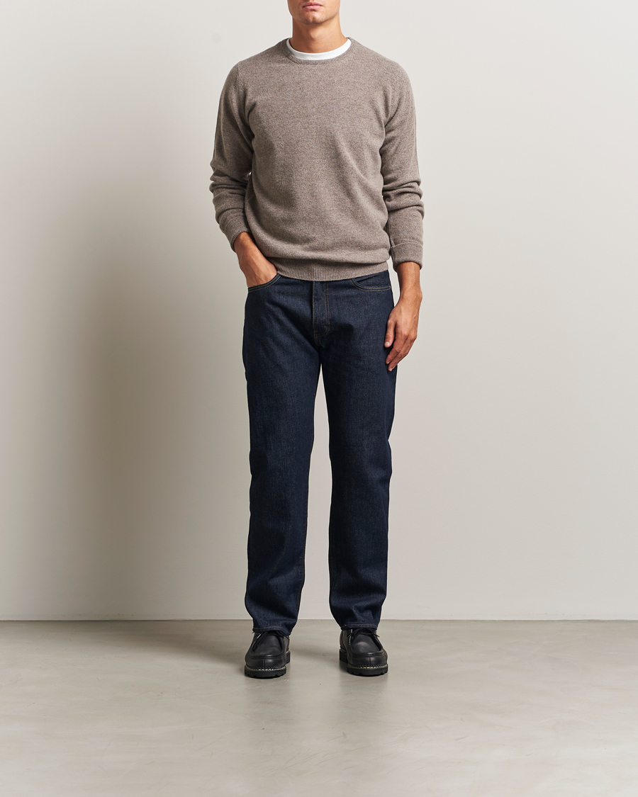 Homme | Pulls Et Tricots | William Lockie | Rob Lambswool Crewneck Vole