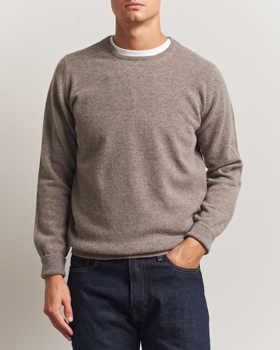Homme | Pulls Et Tricots | William Lockie | Rob Lambswool Crewneck Vole