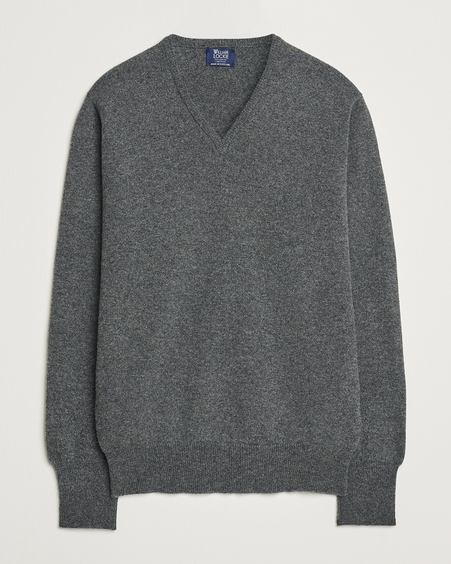 Homme | Pulls Et Tricots | William Lockie | Rob Lambswool V-Neck Cliff