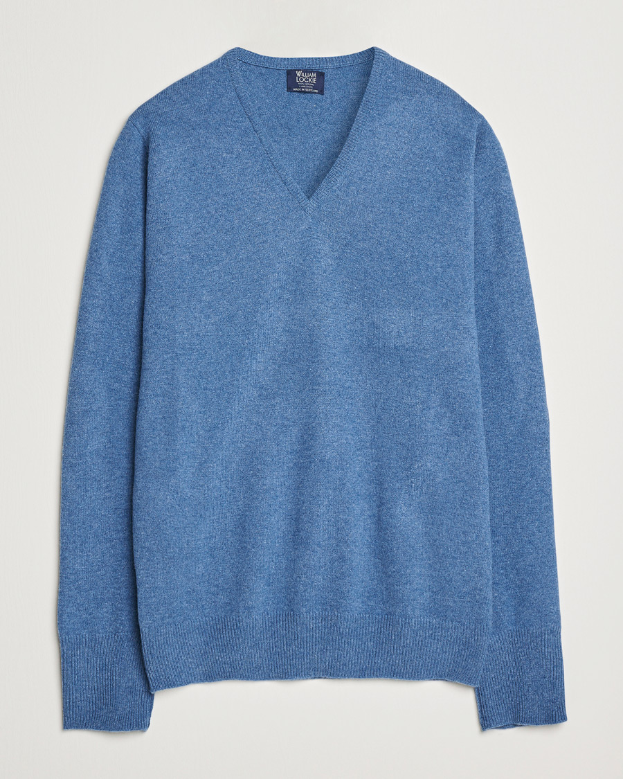Homme | Pulls Et Tricots | William Lockie | Rob Lambswool V-Neck Clyde