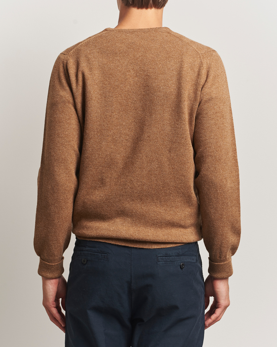 Homme | Pulls Et Tricots | William Lockie | Rob Lambswool V-Neck Savannah