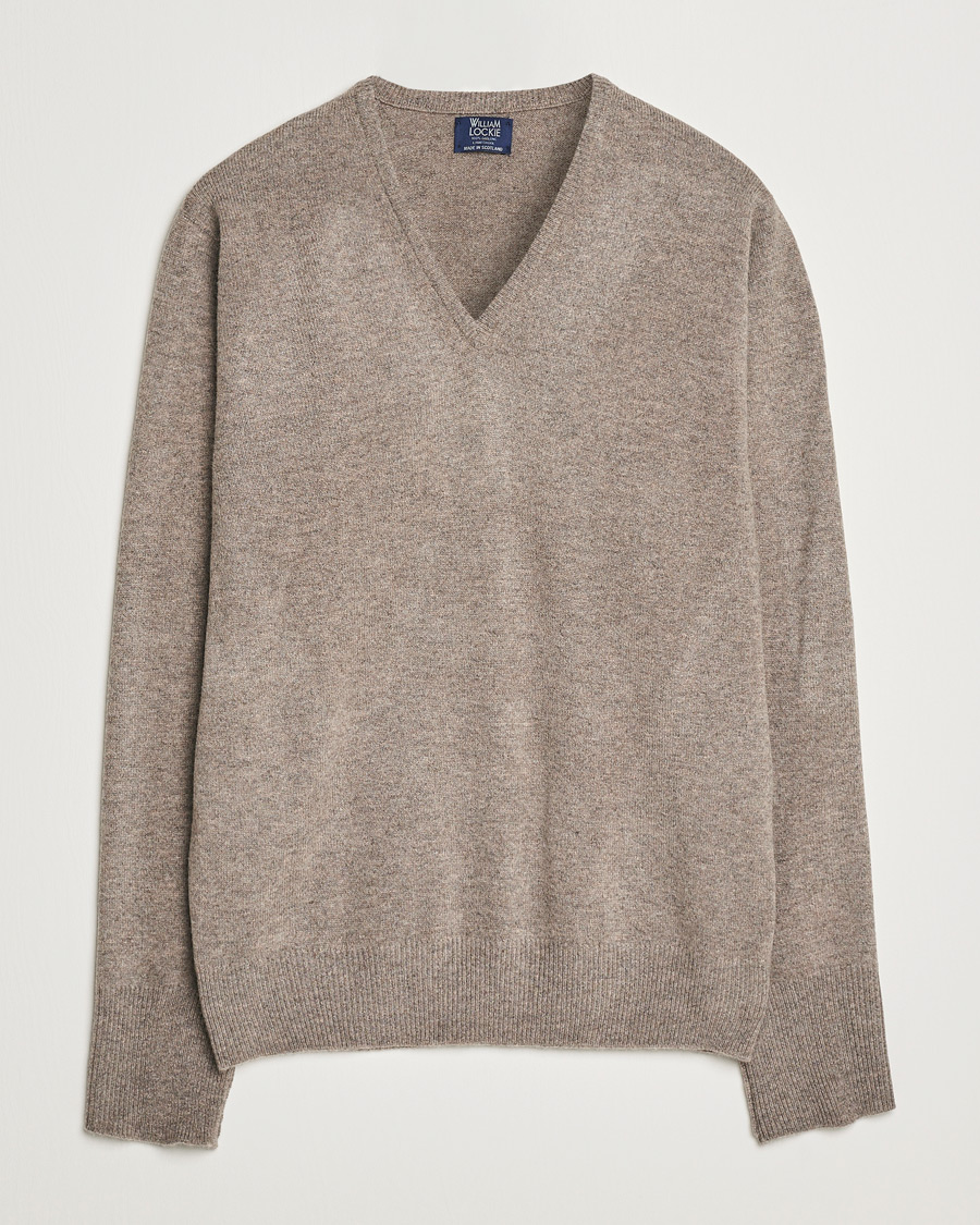 Homme | Pulls Et Tricots | William Lockie | Rob Lambswool V-Neck Vole