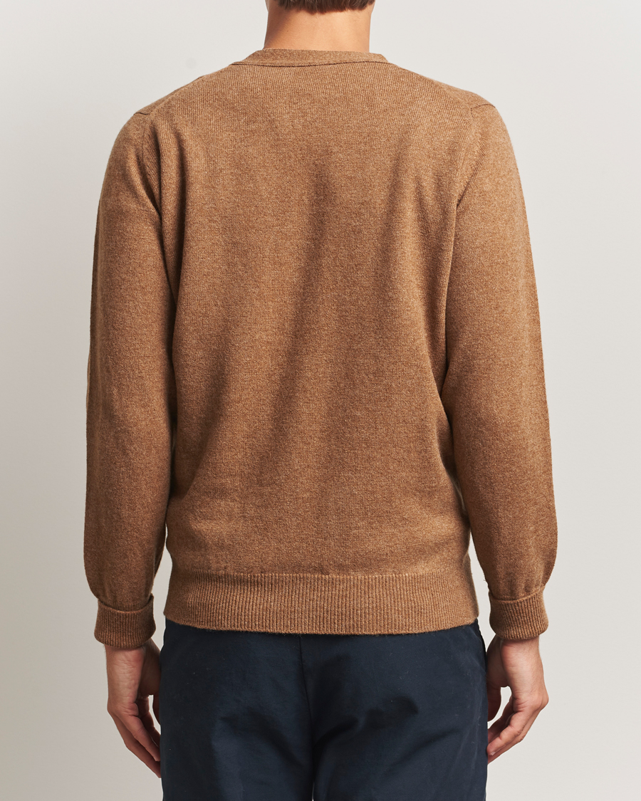 Homme | Pulls Et Tricots | William Lockie | Rob Lambswool Cardigan Driftwood