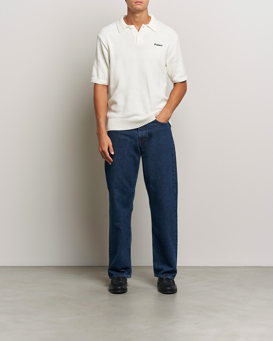 Homme | Polos | Palmes | Marco Knit Polo Off White