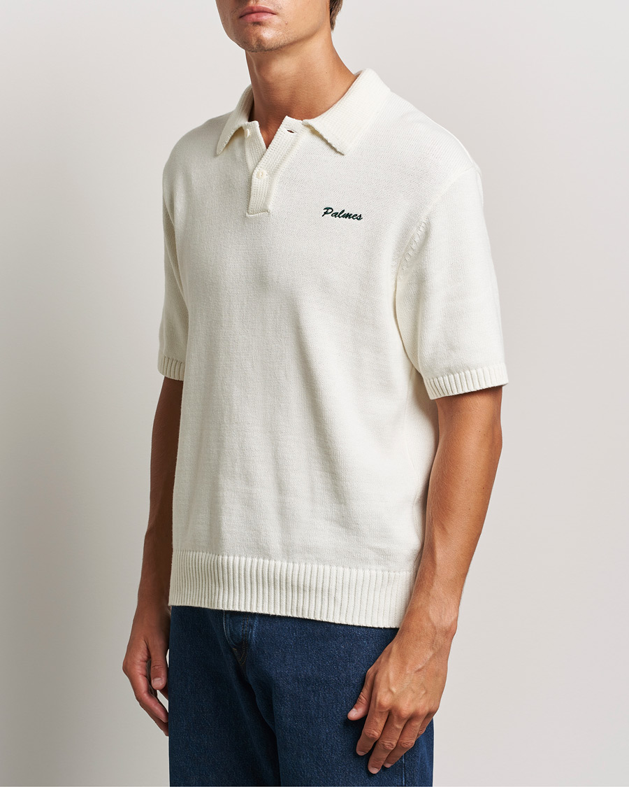 Homme | Polos | Palmes | Marco Knit Polo Off White