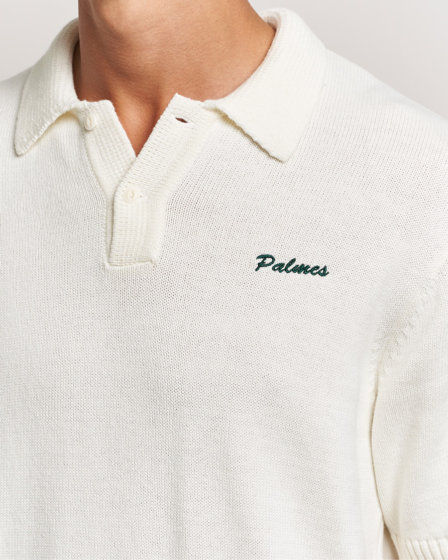 Homme | Polos | Palmes | Marco Knit Polo Off White