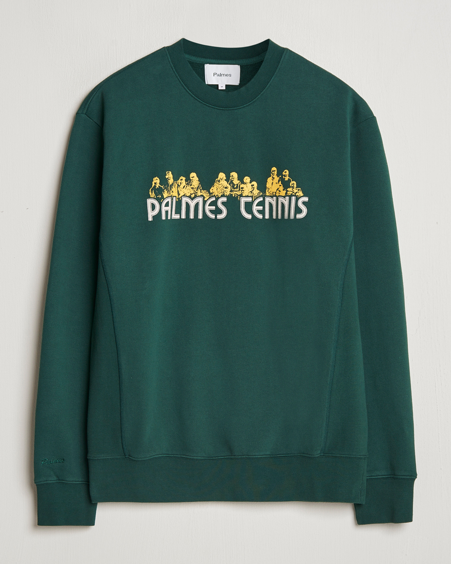 Homme | Pulls Et Tricots | Palmes | Entou Crewneck Sweatshirt Dark Green