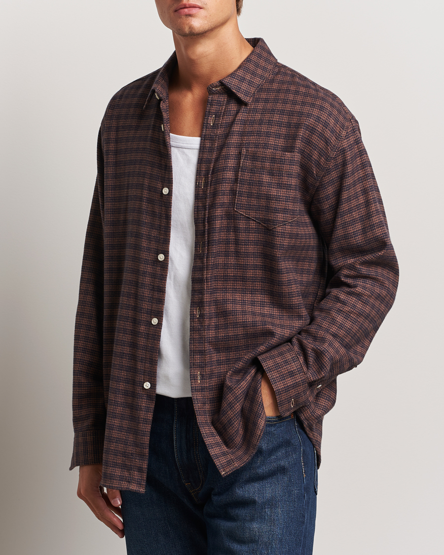 Homme | Chemises | Palmes | Joseph Flannel Shirt Navy