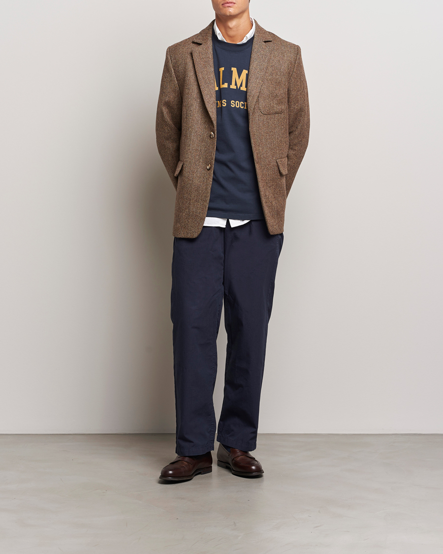 Homme | Blazers | Palmes | Blaze Herringbone Wool Sport Coat Brown