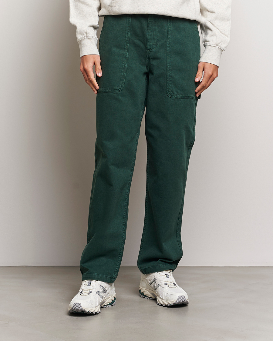Homme | Pantalons | Palmes | Broom Trousers Bottle Green