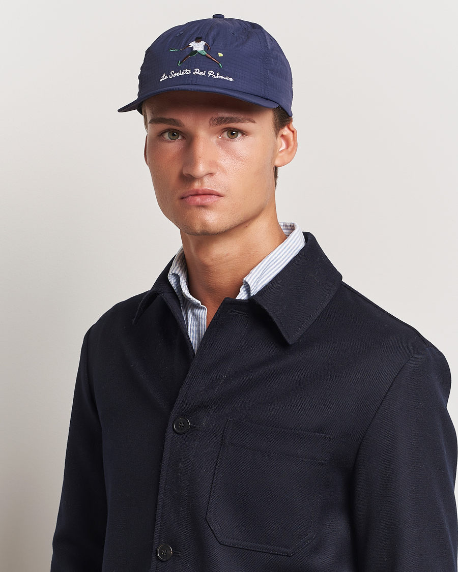 Homme | Palmes Societa Performance Cap Navy | Palmes | Societa Performance Cap Navy