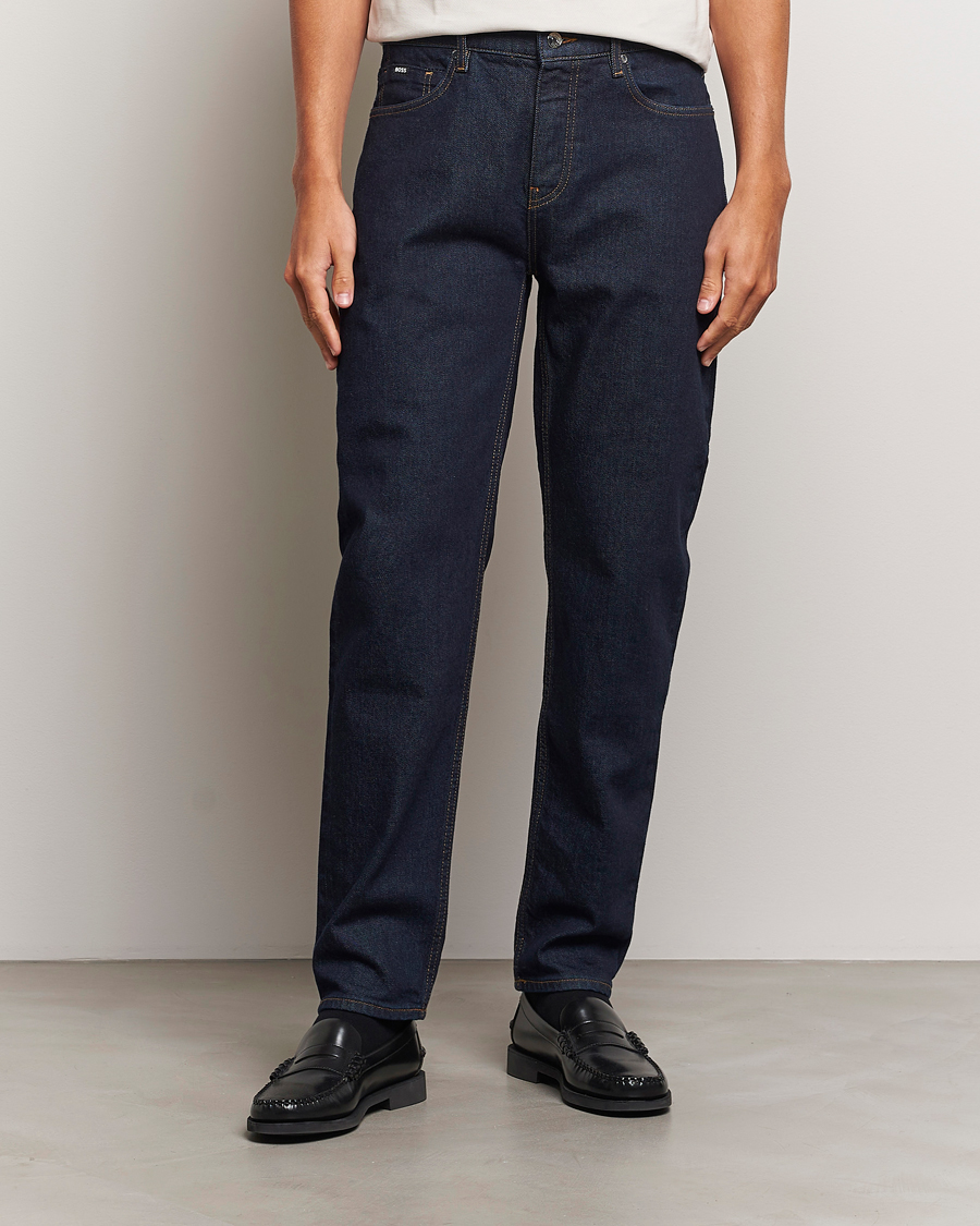 Homme | Pantalons | BOSS BLACK | Re.Maine Jeans Dark Blue