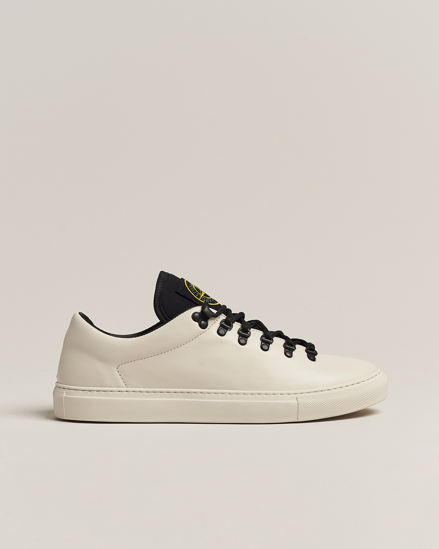 Homme | Stone Island Leather Snekers Natural | Stone Island | Leather Snekers Natural