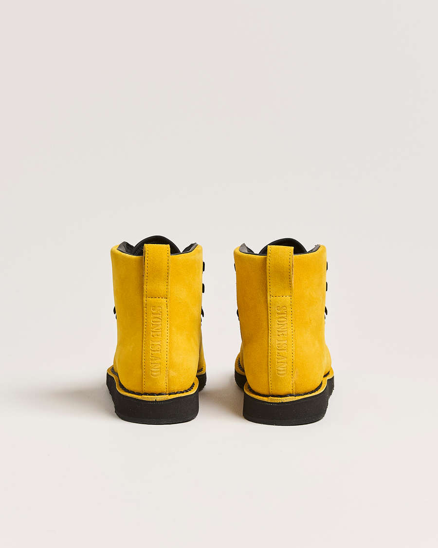 Homme | Stone Island Suede Boot Yellow | Stone Island | Suede Boot Yellow