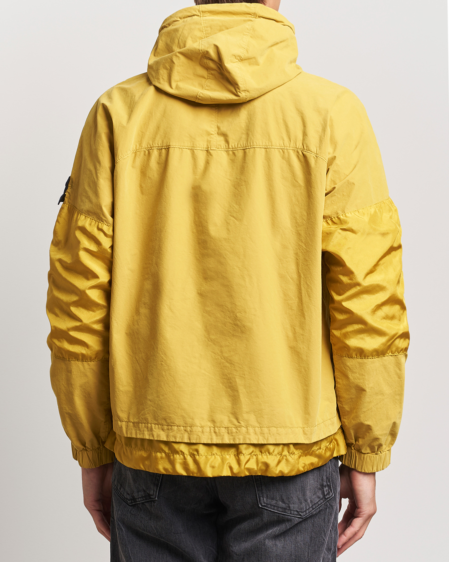 Homme | Manteaux Et Vestes | Stone Island | Hooded Lightweight Tela Jacket Mustard